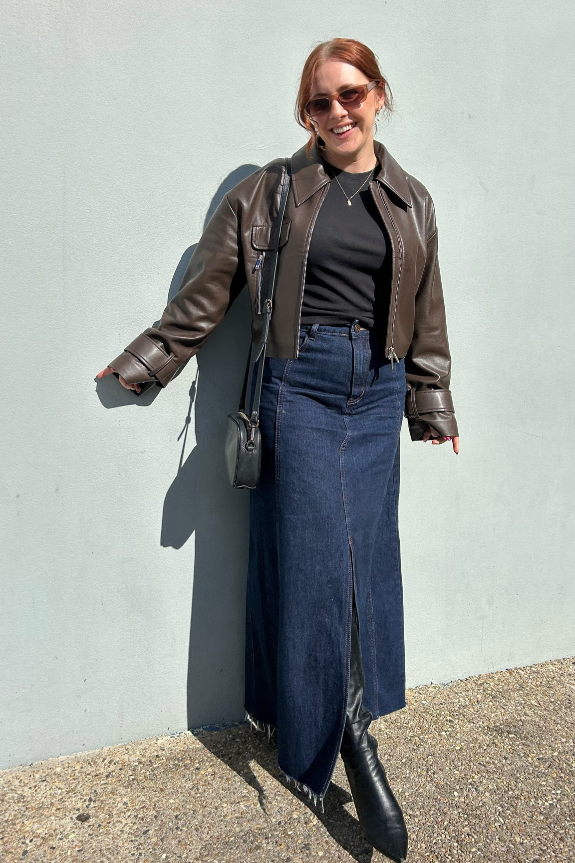 Loving this chocolate brown with dark denim atm 

#LTKwinter #LTKaustralia #LTKstyletip