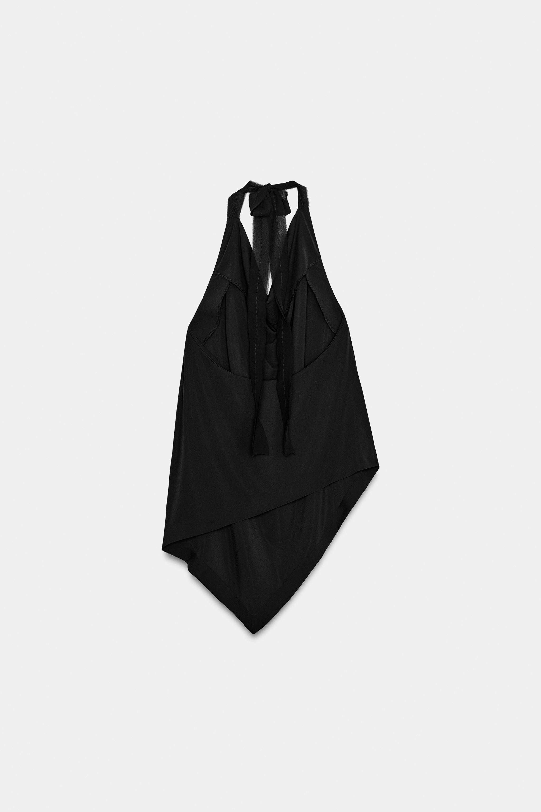 DRAPED CREPE TOP | Zara US