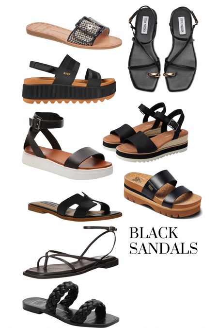 Black sandals 

#LTKfindsunder50 #LTKshoecrush