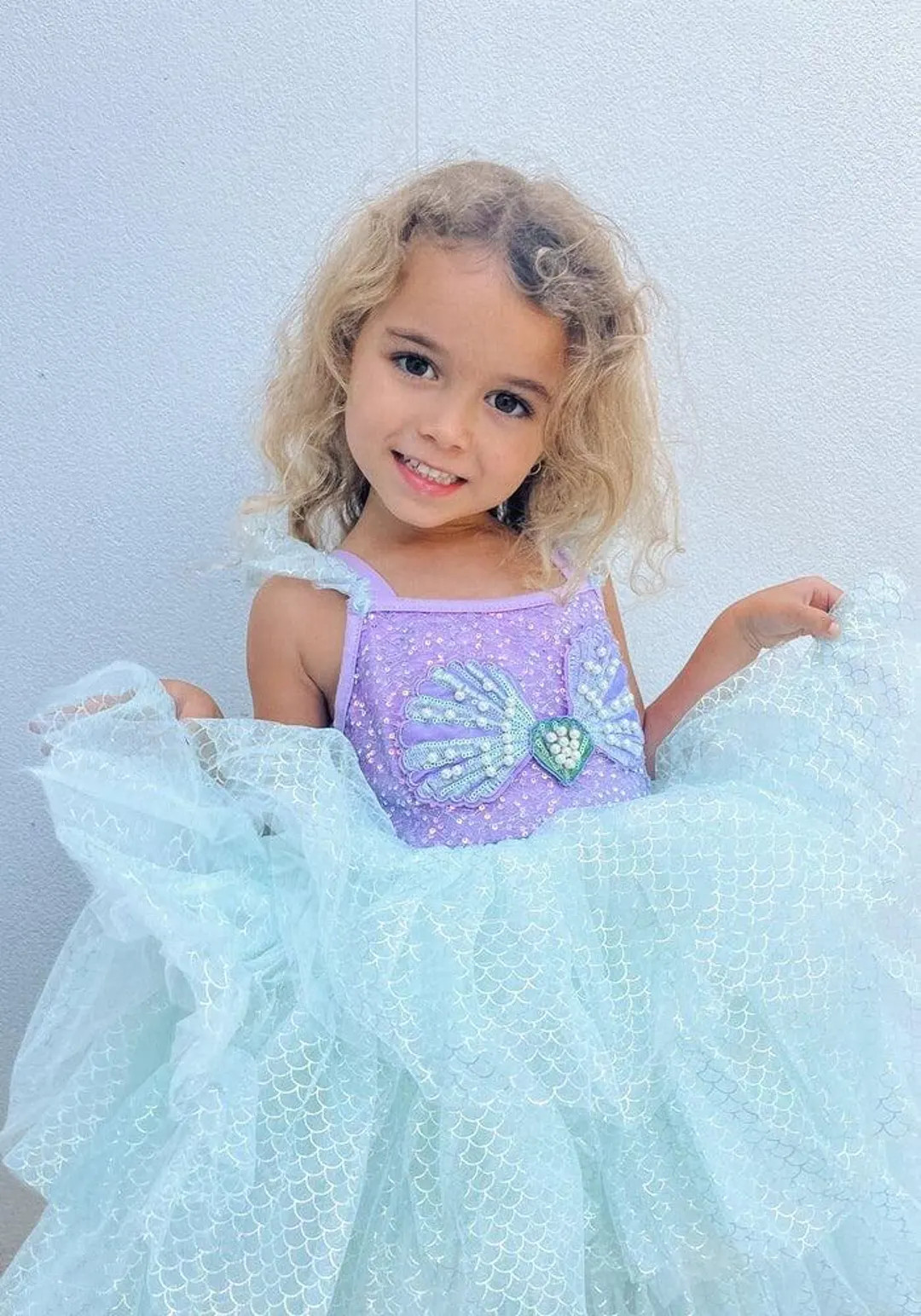 Mermaid Luxe Princess Birthday Party Dress - Etsy | Etsy (US)