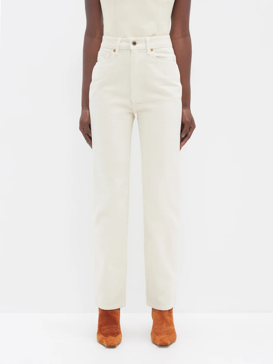 Abigail cropped straight-leg jeans | Matches (US)