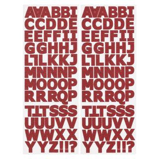 Red Glitter Alphabet Stickers by Recollections™ | 7/8" | Michaels® | Michaels Stores