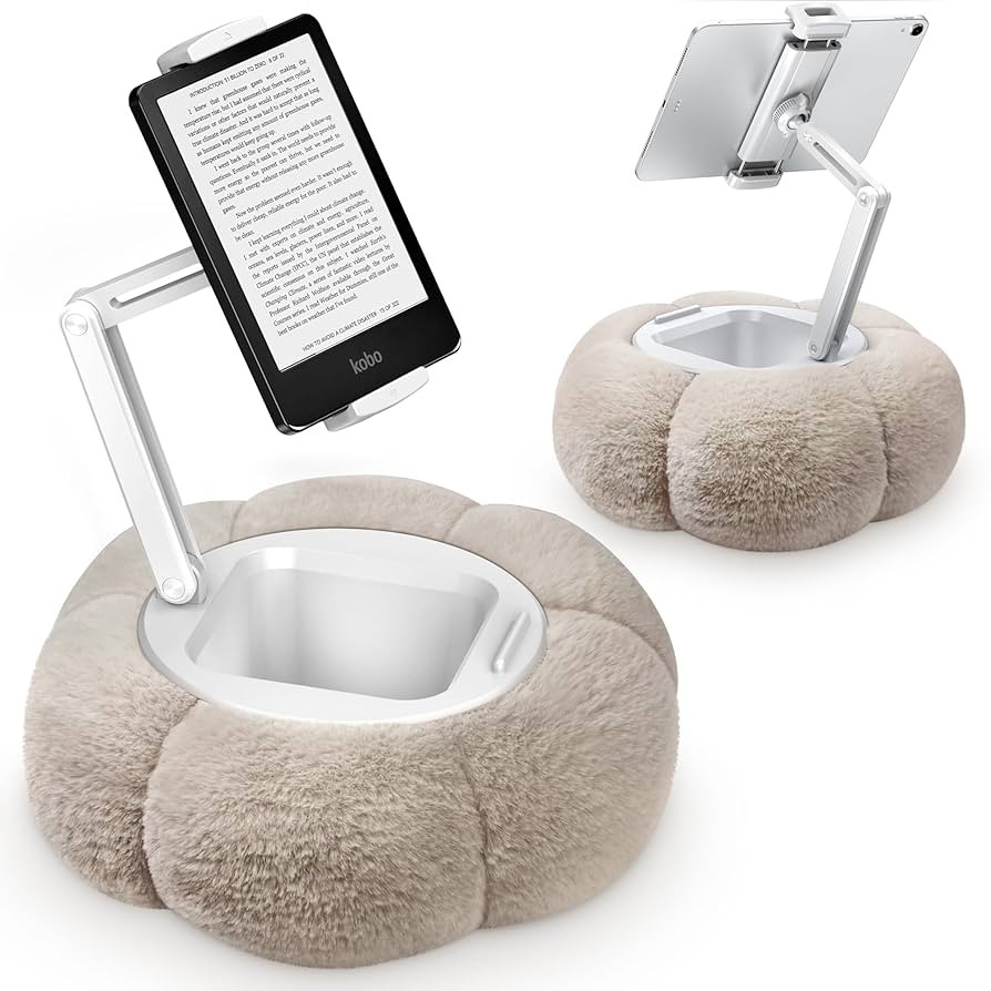 CreaDream Pumpkin Tablet Pillow Stand Holder for Kindle iPad, Adjustable Phone Pillow Stand for L... | Amazon (US)