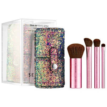 SEPHORA COLLECTION Give Me Some Glitter Mini Brush Set 4 Brushes | Sephora (US)