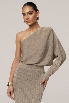 Gold Resort Metallic Bodysuit | JLUXLABEL US