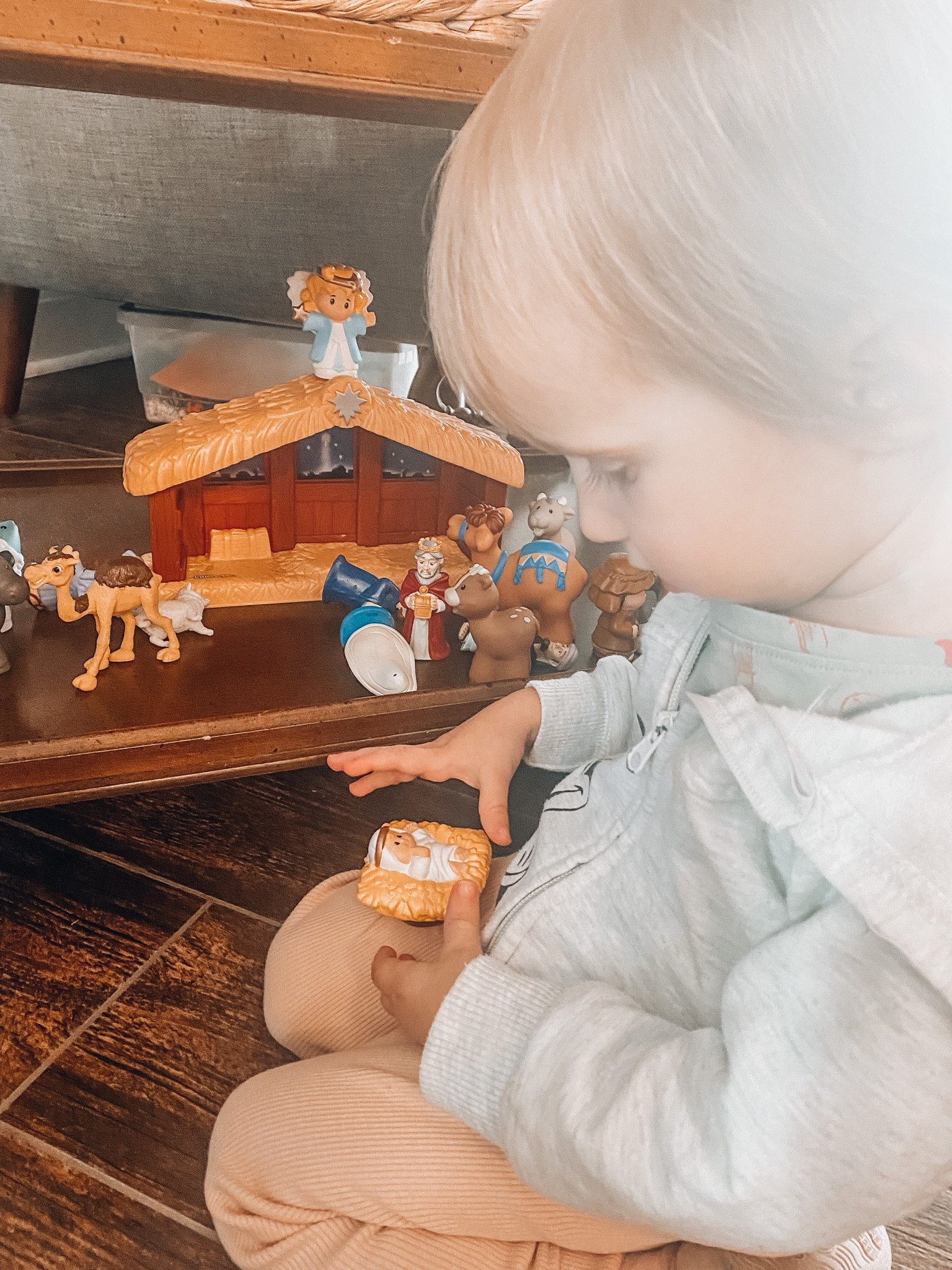 We keep our Fisher Price Nativity packed with the Christmas things so it’s a new toy every holiday 💖 Toddlers and even older kids love to play with this little people Christmas set! Toys for kids, baby toys, toddler toys 

#LTKbaby #LTKkids #LTKHoliday