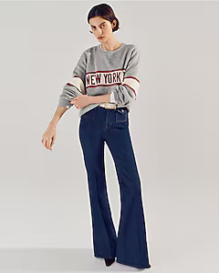 Vintage flare jean with flap pockets | J. Crew US