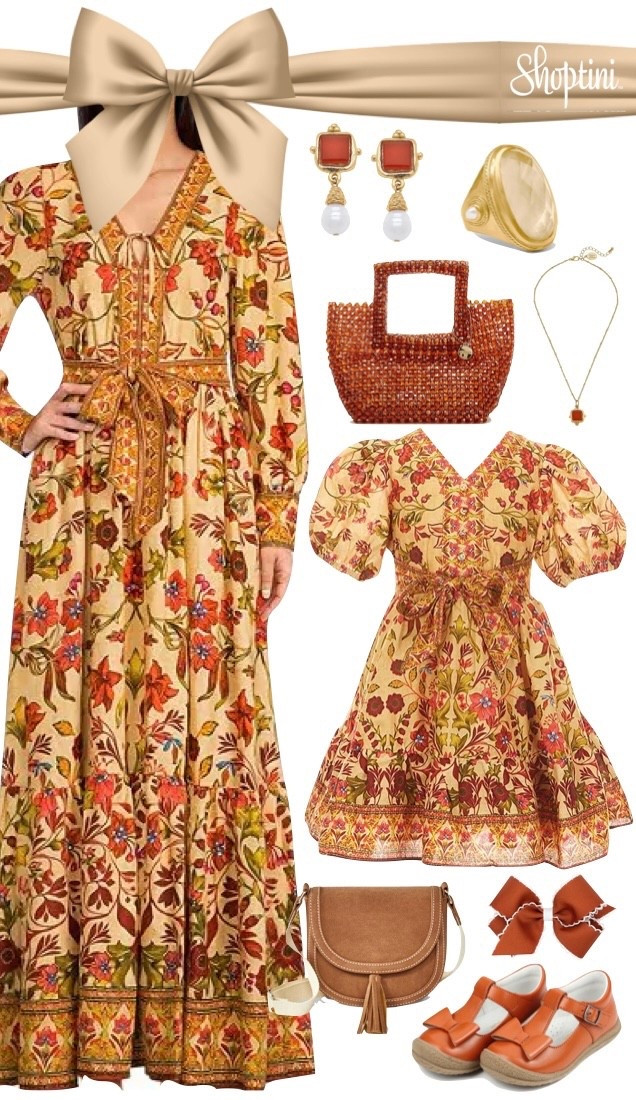 Mom and daughter matching dresses / sibling dresses / fall family photo dresses / burnt orange fall dress / long sleeve dress 

#LTKKids #LTKFindsUnder100 #LTKFamily