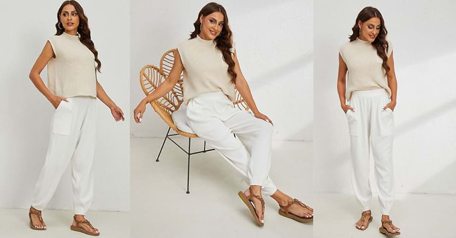 LILLUSORY 2 Piece Outfits For Women Trendy Lounge Sets Cozy Knit Sweater Short Sleeve Fashion Lou... | Amazon (US)