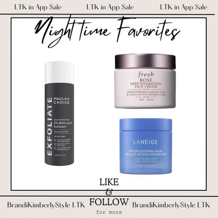 The #LTKBeauty sale roundup! Shop in app only! from May 16-19-now

Here are my current night time favorites that will be going on sale. Favorite exfoliate, nighttime cream and lip mask 💜

#LTKOver40 #LTKBeauty