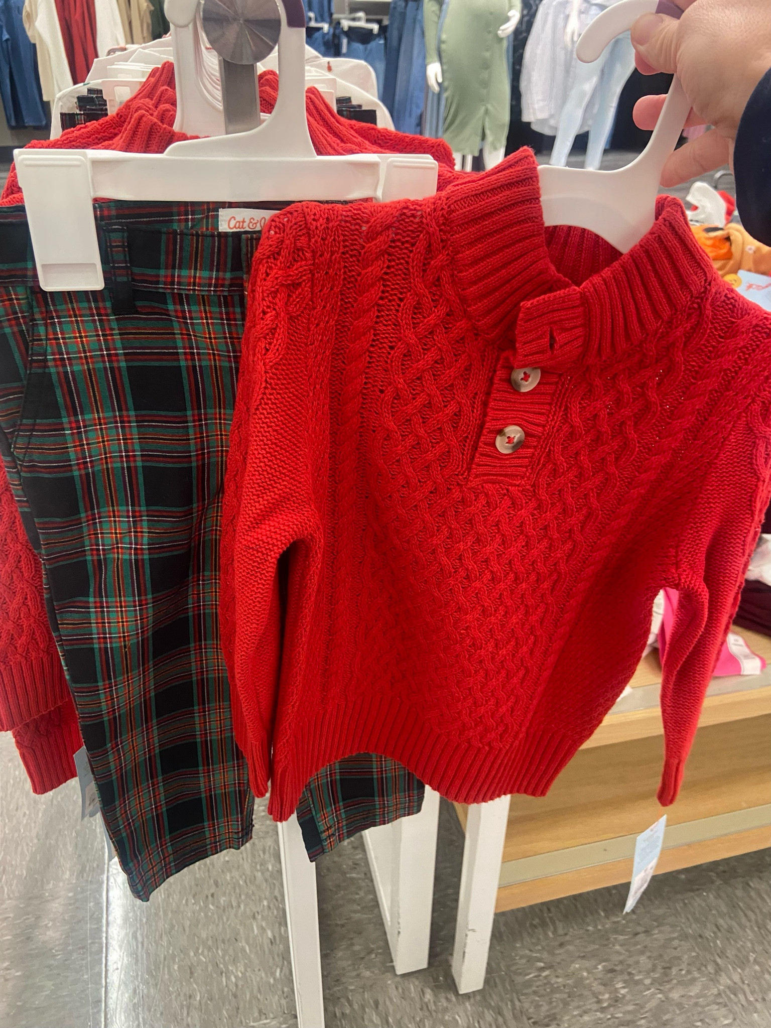 Toddler boy - Christmas outfit; I love the look of plaid pants, always such a classic style.  The red sweater could be work so many time throughout the spring and winter; William has had a few of them, they’re warm and great quality. 


#toddler #christmasoutfit #toddlerchristmasoutfit #toddlerboy #toddlerpants #plaidpants #target #LTKKids #LTKHoliday 



#LTKSaleAlert #LTKStyleTip #LTKFindsUnder50