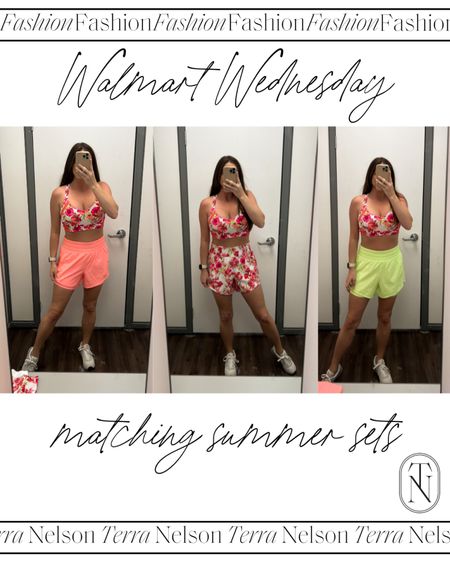 Walmart Wednesday workout clothes, edition perfect colors for summer  

#LTKunder50 #LTKFind #LTKfit