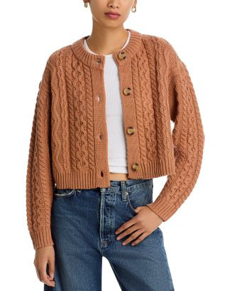 Cable Knit Cardigan Sweater - Exclusive | Bloomingdale's (US)