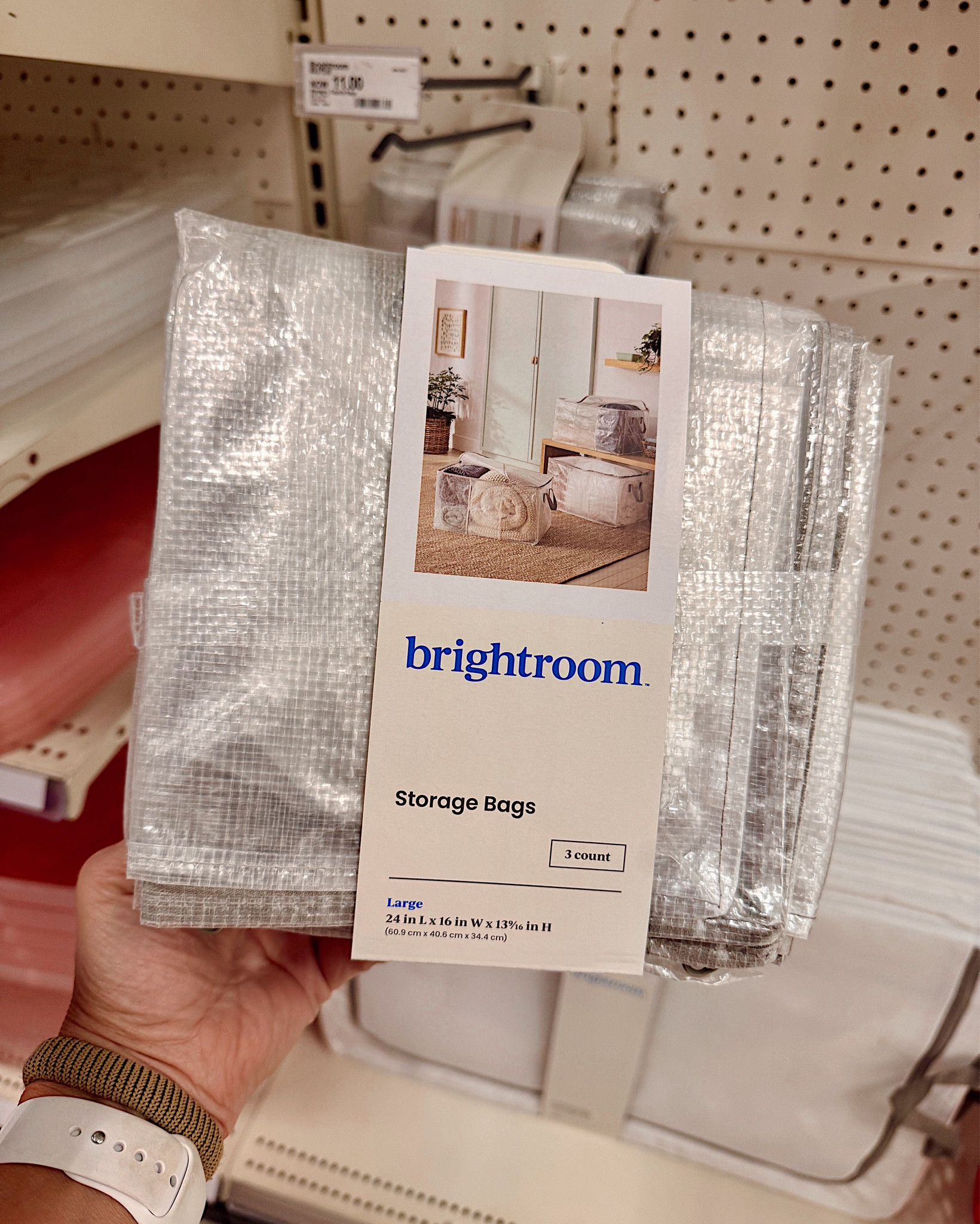 HOLIDAY DECOR ORGANIZATION 
These canvas zipper bags work perfectly for storing blankets, pillows, small Christmas trees, bedding, taller decorations Sewn in handles makes it easy to carry  

Storage bags, canvas tote bags, holiday storage, brightroom, target organization, home organization, holiday decor, home hack, storage solution, 

#LTKSeasonal #LTKFindsUnder50 #LTKHome