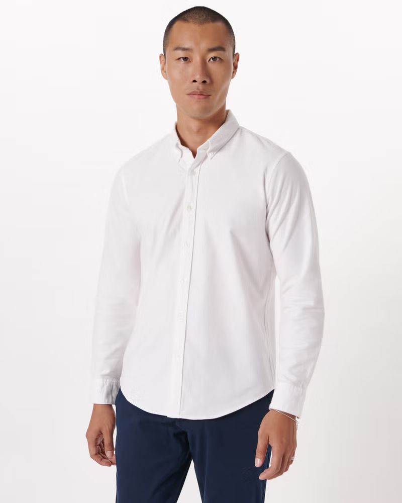 Men's Oxford Shirt | Men's Tops | Abercrombie.com | Abercrombie & Fitch (US)