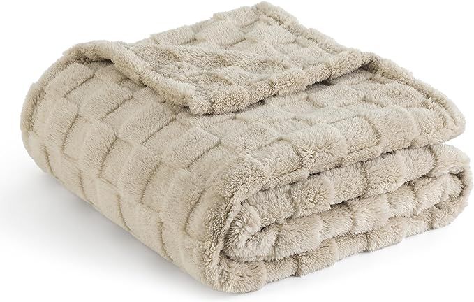 Bedsure Fleece Throw Blanket for Couch - Super Soft Cozy Blankets for Women, Cute Small Blanket f... | Amazon (US)