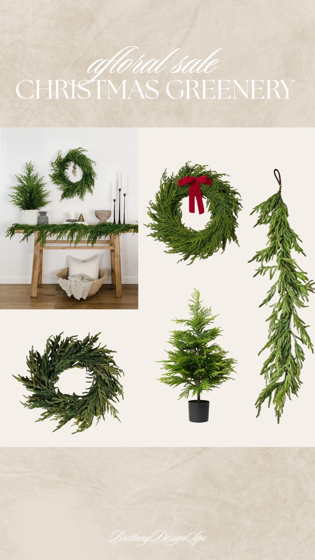 Real touch Norfolk pine garland is on sale at Afloral plus an additional 20% off with code PINE20

Christmas greenery, Norfolk pine wreath, Christmas garland 

#LTKSaleAlert #LTKHoliday #LTKSeasonal