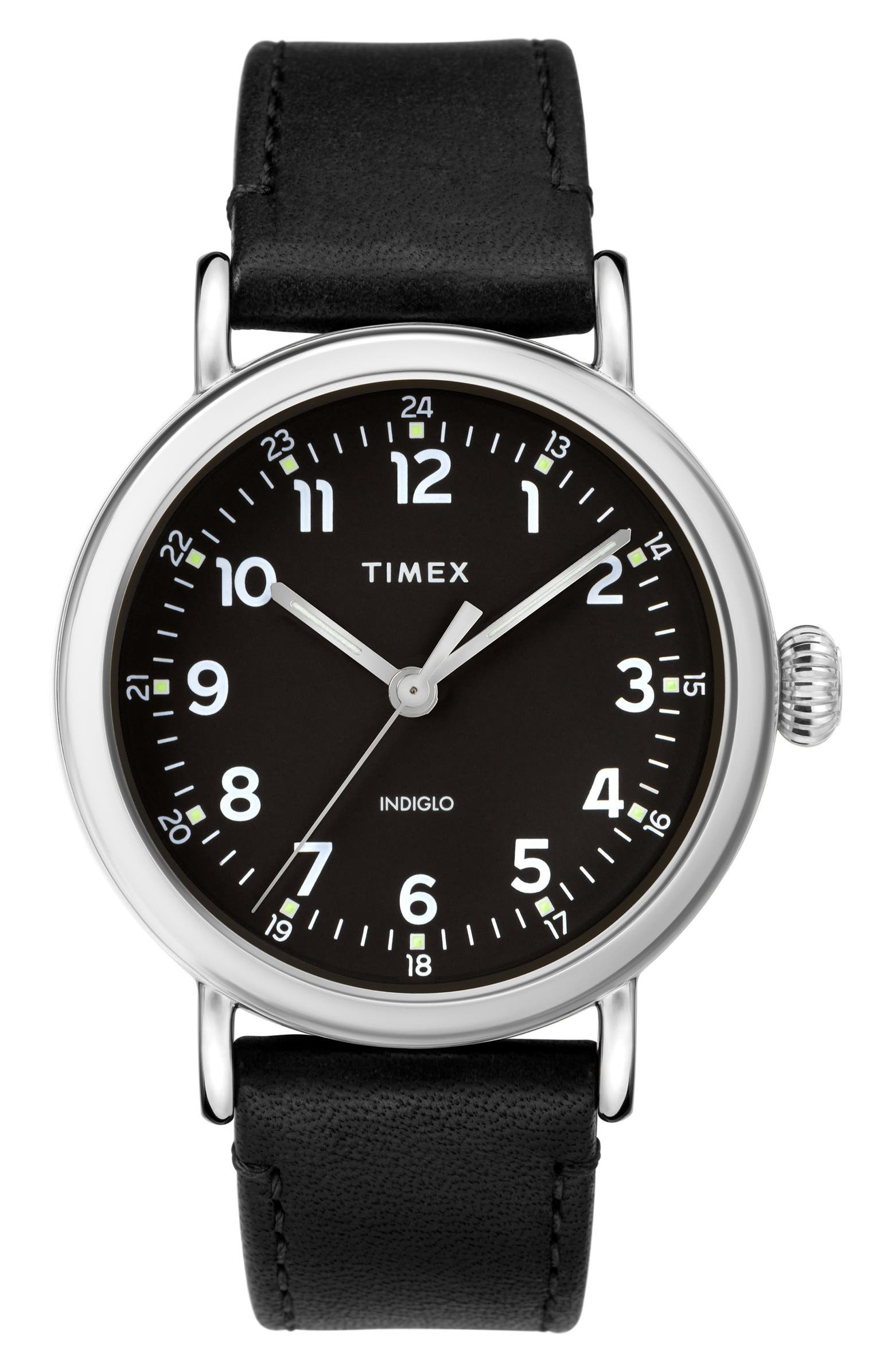 Standard Leather Strap Watch, 40mm | Nordstrom