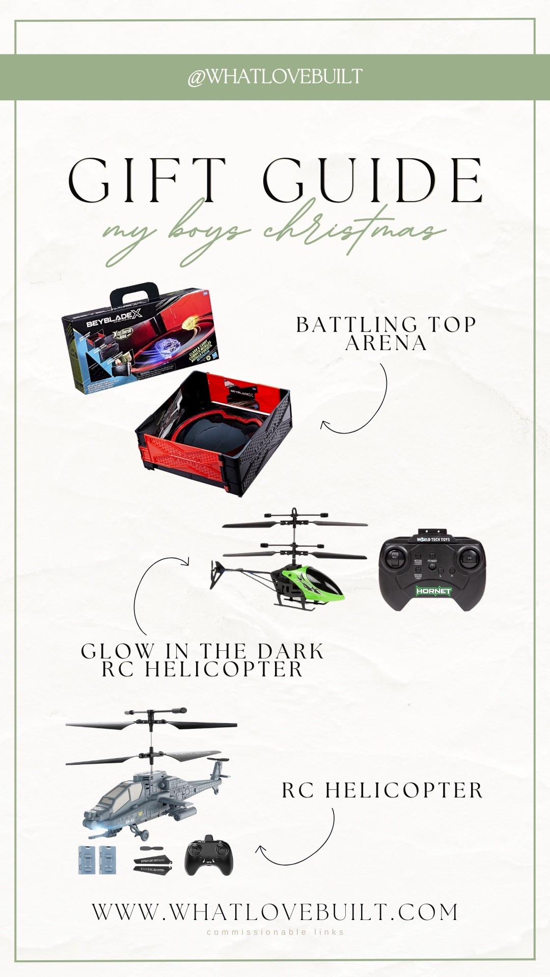 These are some of the gifts I bought my boys for Christmas 🎅🏼

#christmas #holiday #giftguide #gift #boys #littleboys #giftidea

#LTKHoliday #LTKGiftGuide #LTKKids