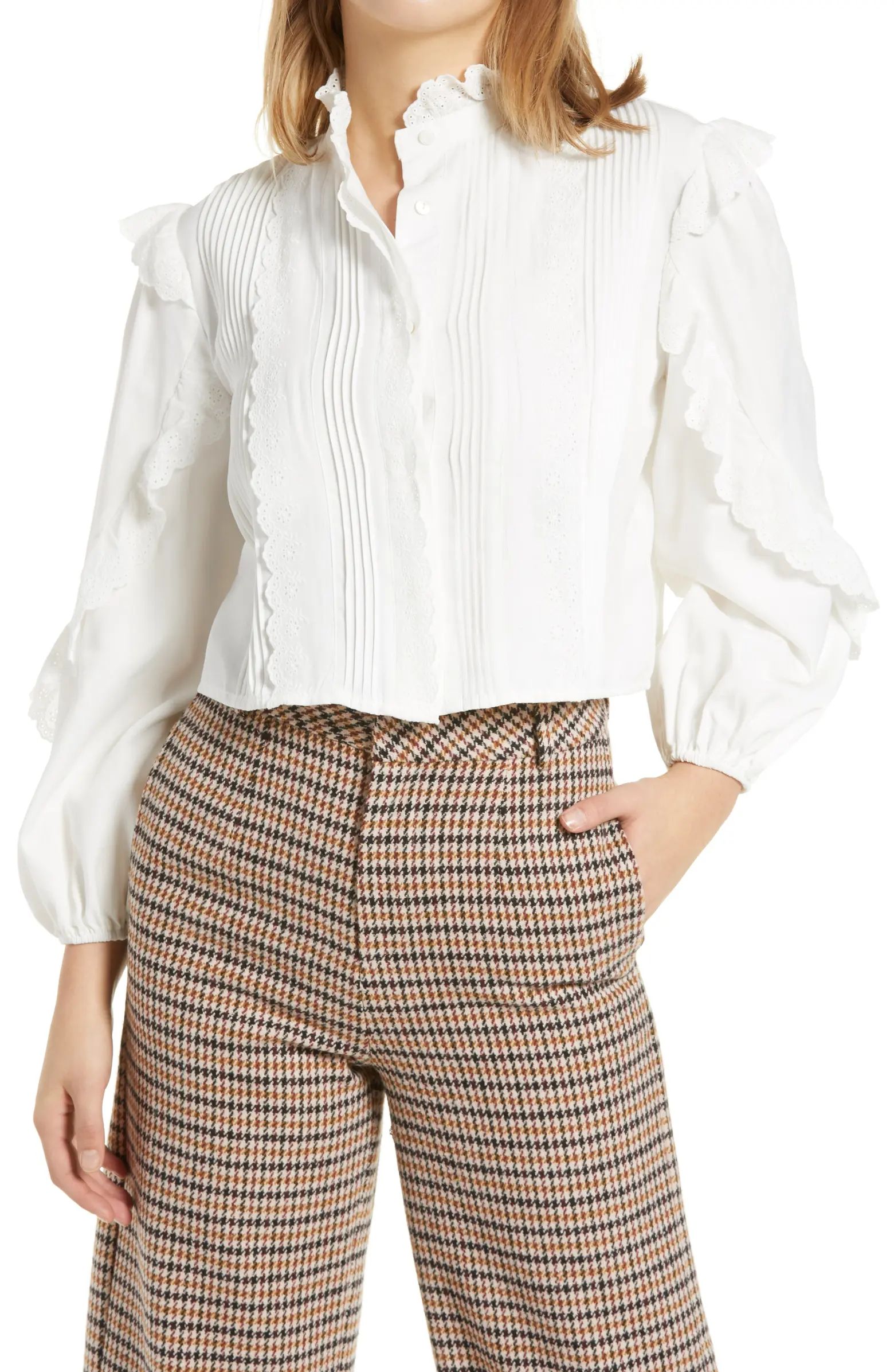 Martha Ruffle Blouse | Nordstrom