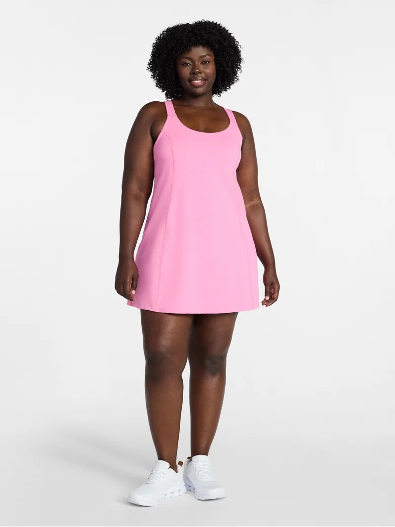Avia Women's Twist Back Active Dress, Sizes XS-4X | Walmart (US)