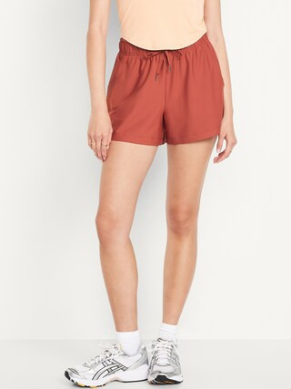 High-Waisted PowerSoft Shorts -- 3.5-inch inseam | Old Navy (US)
