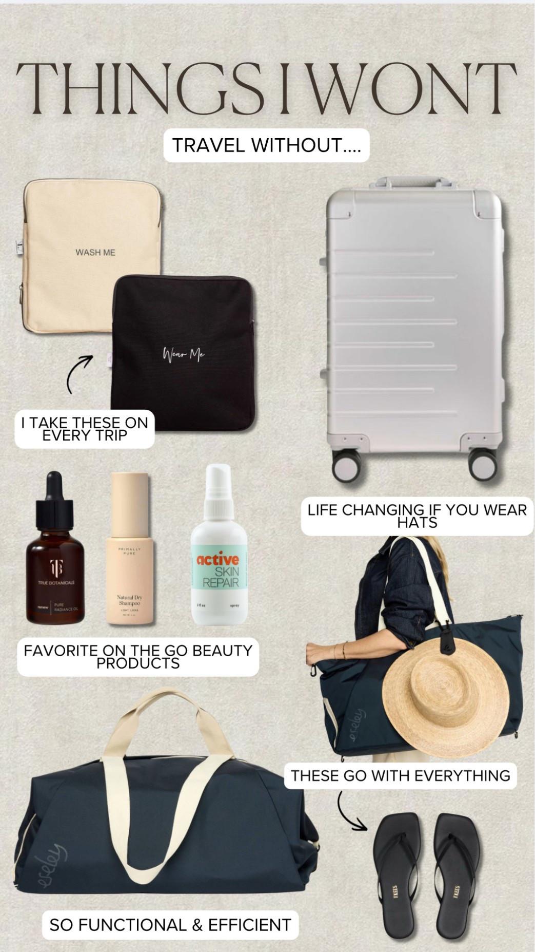 Things I won’t travel without…everything linked below!

#LTKTravel #LTKSaleAlert #LTKootd