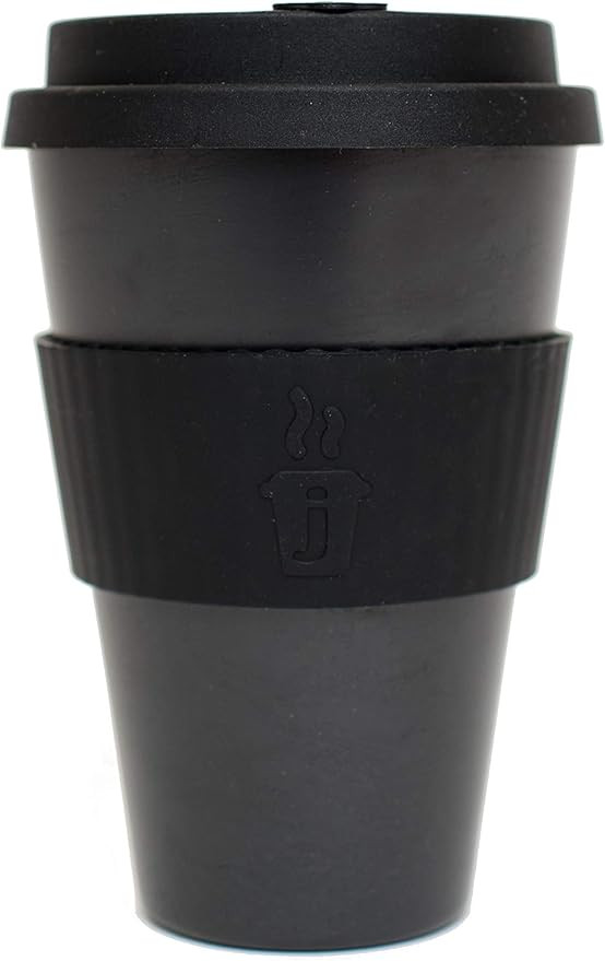 Joe Cup Reusable Coffee Cup for Travel To Go 16oz | Takeaway Bamboo Mug with Lid & Spill Stopper ... | Amazon (US)