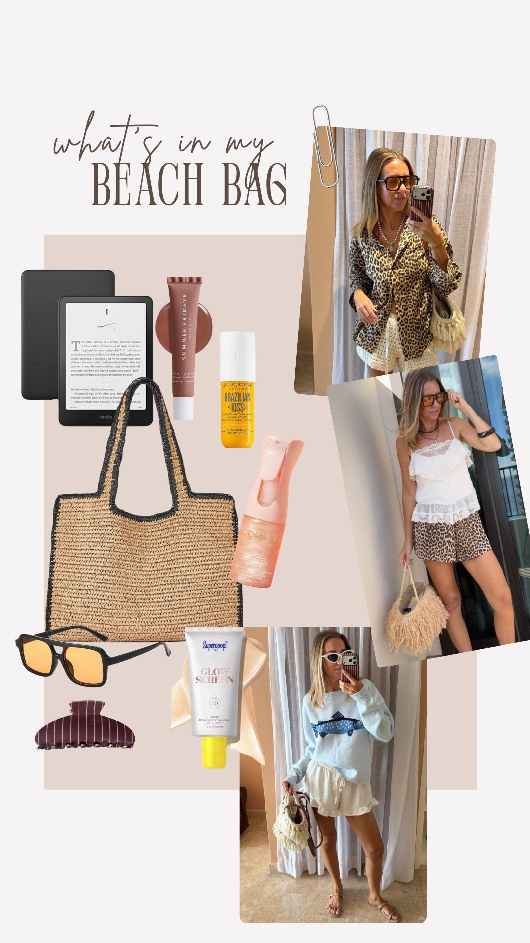 What’s in my beach bag

#LTKgrwm #LTKootd #LTKTravel