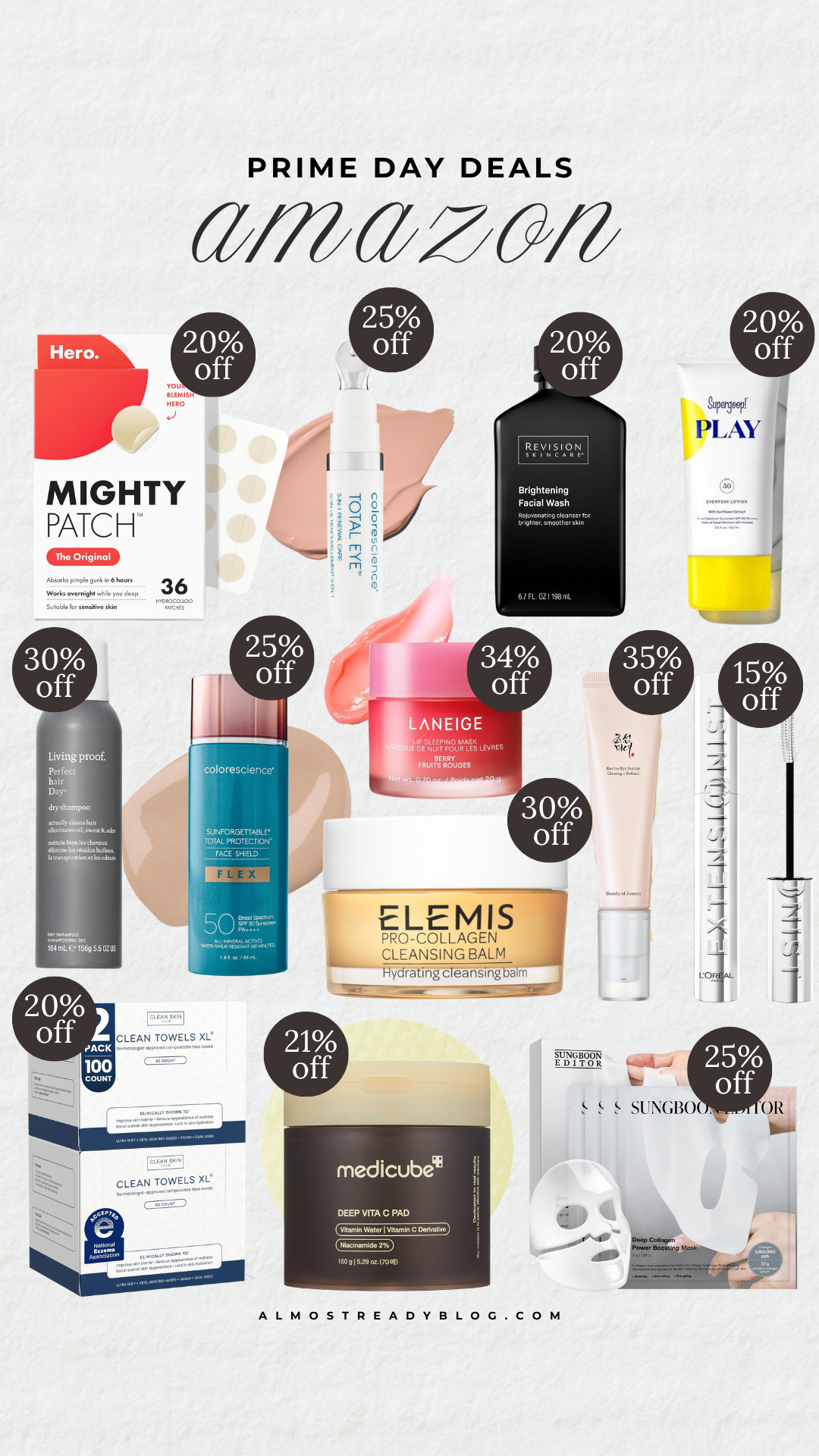 Amazon Prime Day beauty deals, korean skincare, beauty deals, amazon finds, almostreadyblog.

#LTKSaleAlert #LTKBeauty