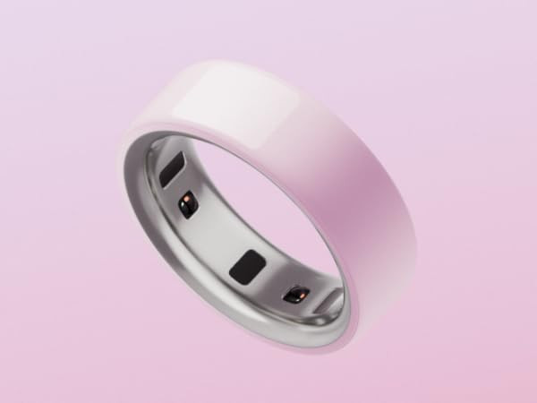 Oura Ring 4 Ceramic - Cloud - Size 8 - Size Before You Buy | Amazon (US)