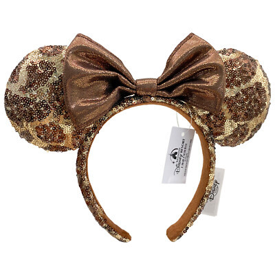 DisneyParks GIRAFFE Animal Print Sequin Minnie EarsヽHeadband LIMITED EDITION NWT  | eBay | eBay US