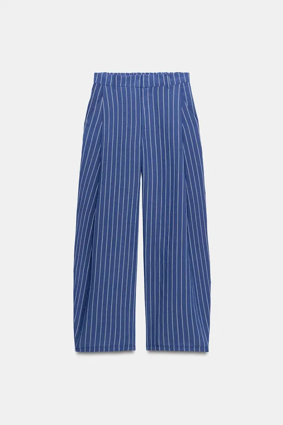 FLIESSENDE HOSE MIT ZIERFALTEN | Zara DE
