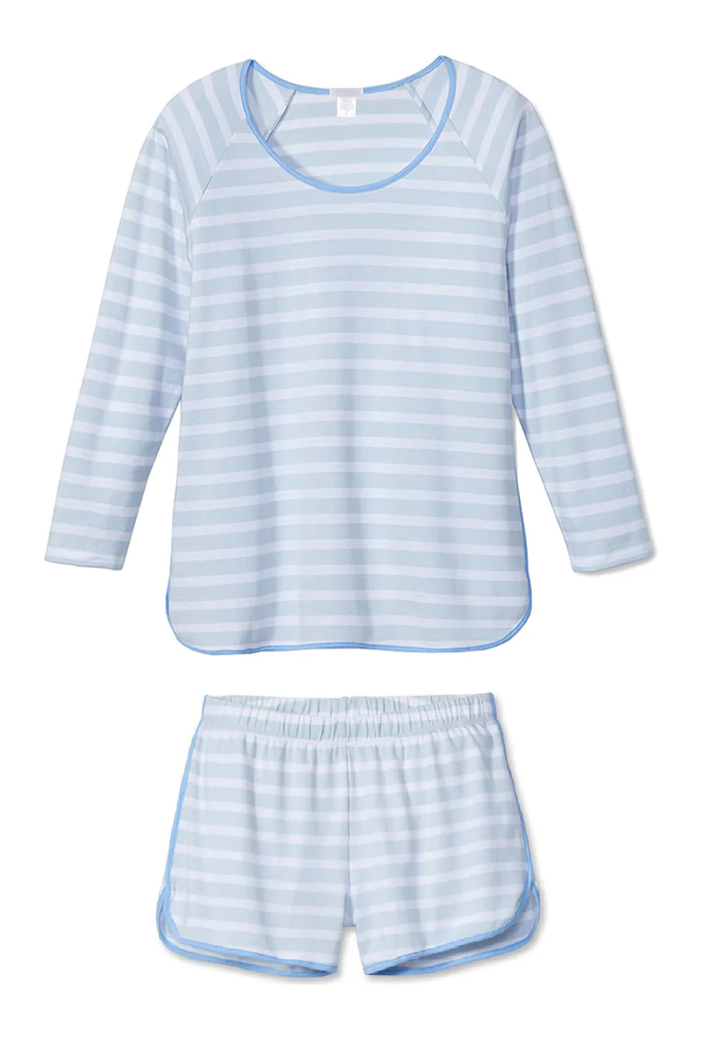 Pima Long-Short Set in Seaside | Lake Pajamas