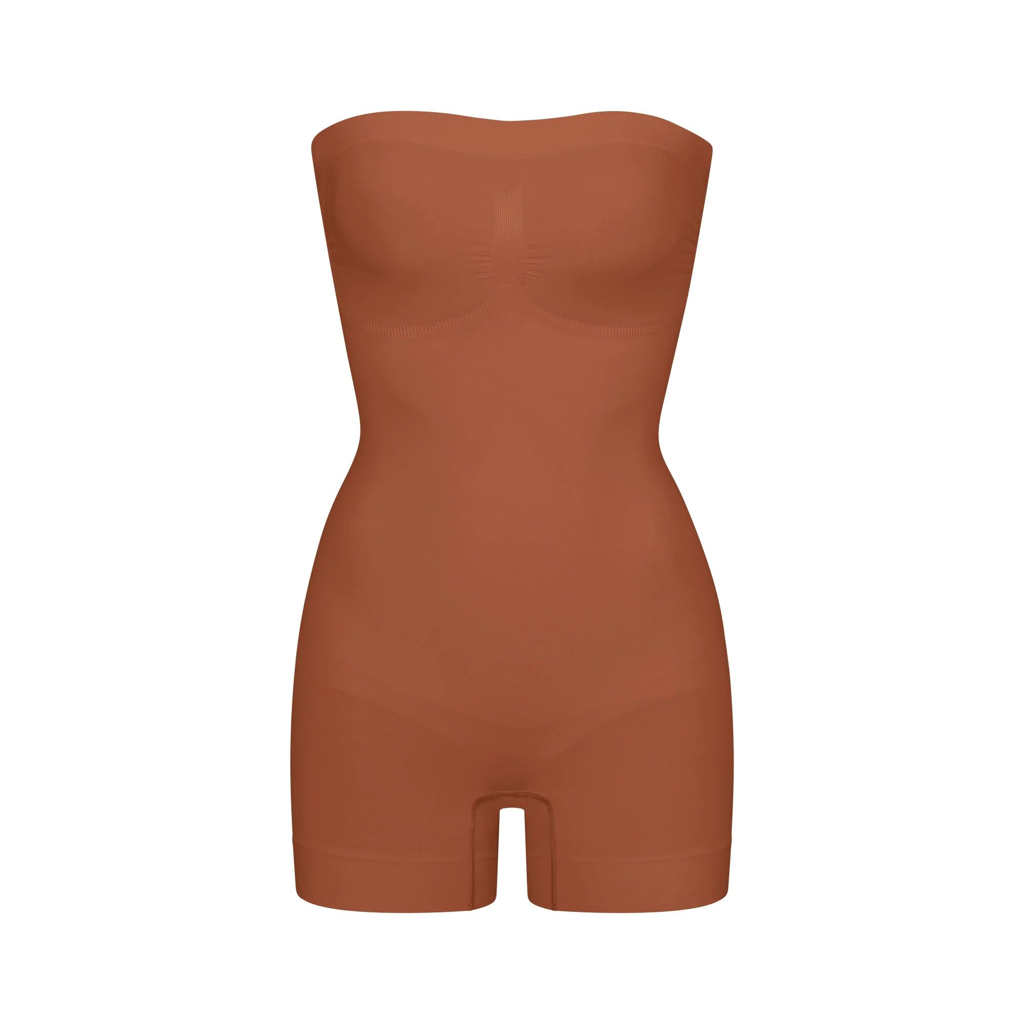 SEAMLESS SCULPT STRAPLESS SHORTIE BODYSUIT | SKIMS (US)