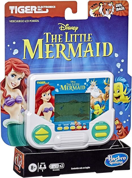 Hasbro Gaming Tiger Electronics Disney's The Little Mermaid Electronic LCD Video Game, Retro-Insp... | Amazon (US)