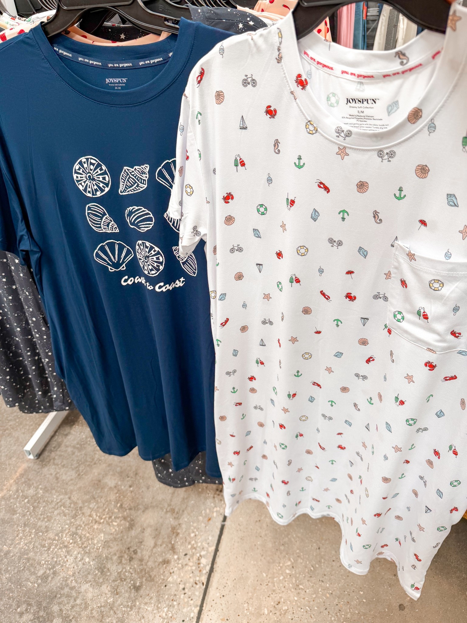 New Walmart sleep shirts!