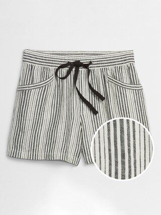 Pull-On Shorts in Linen-Cotton | Gap Factory