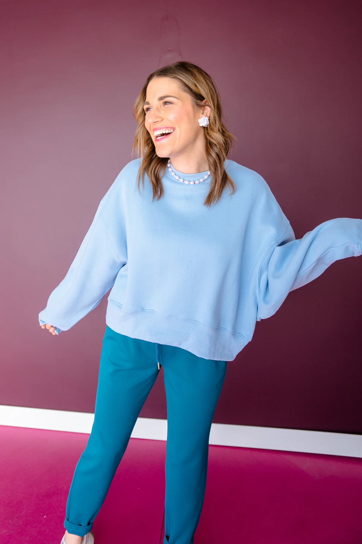 Kennedy Cropped Sweatshirt | MyEllement Boutique