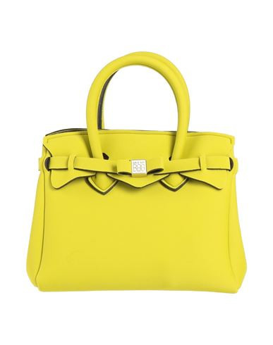 Save My Bag Woman Handbag Lime green Size - PEEK (Polyether - Ether - Ketone), Polyamide, Elastane | YOOX (US)