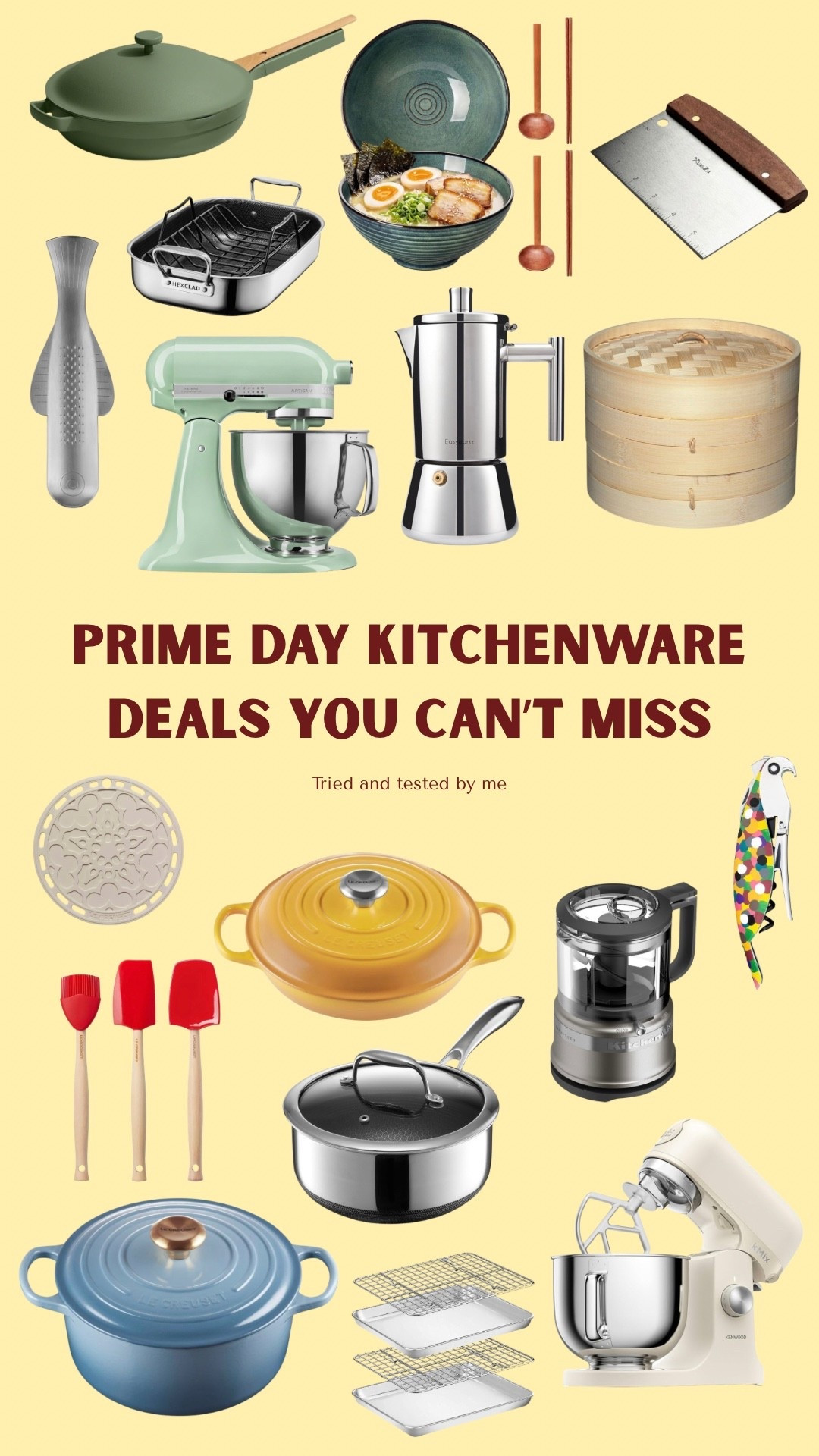 Amazon Prime day kitchenware deals

All my favourite kitchenware with prime day prices, you won’t regret getting them… trust me!

#amazon #primeday #amazonprime #sale #kitchennware