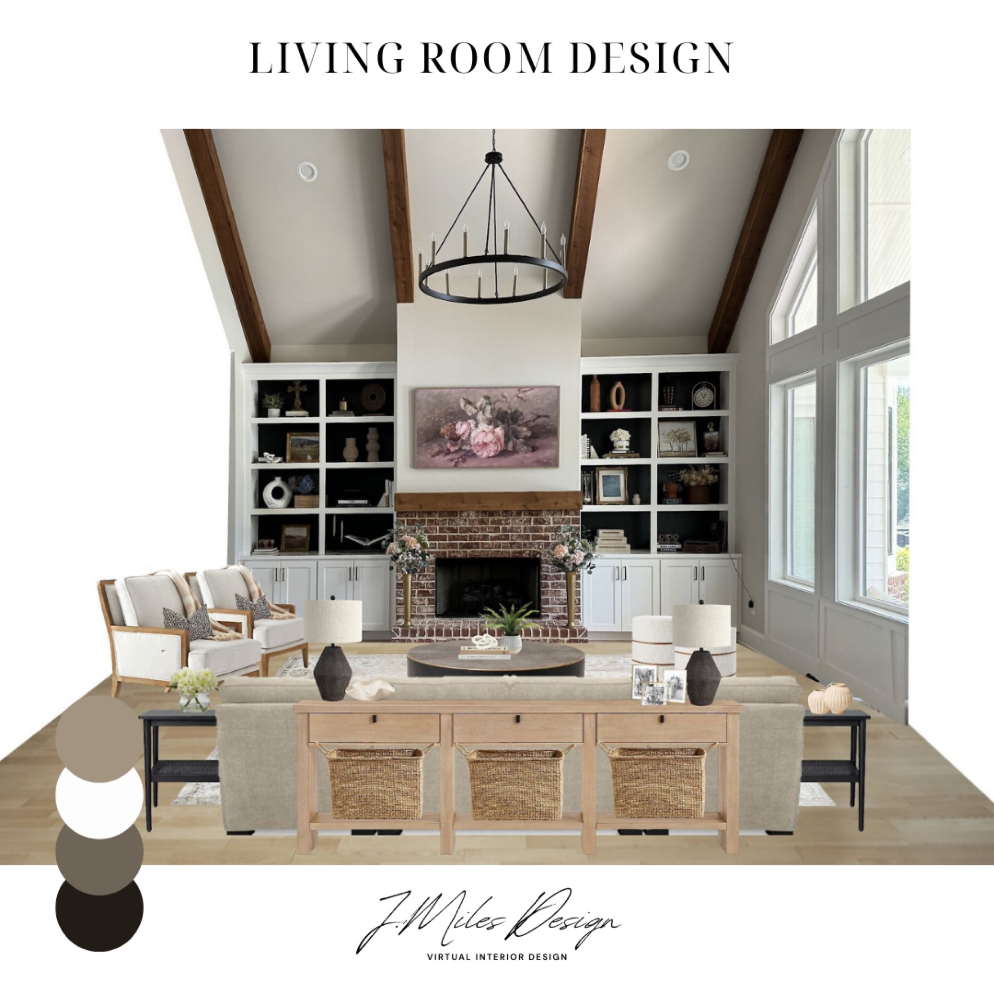 Warm neutral modern farmhouse design 

#LTKStyleTip #LTKHome