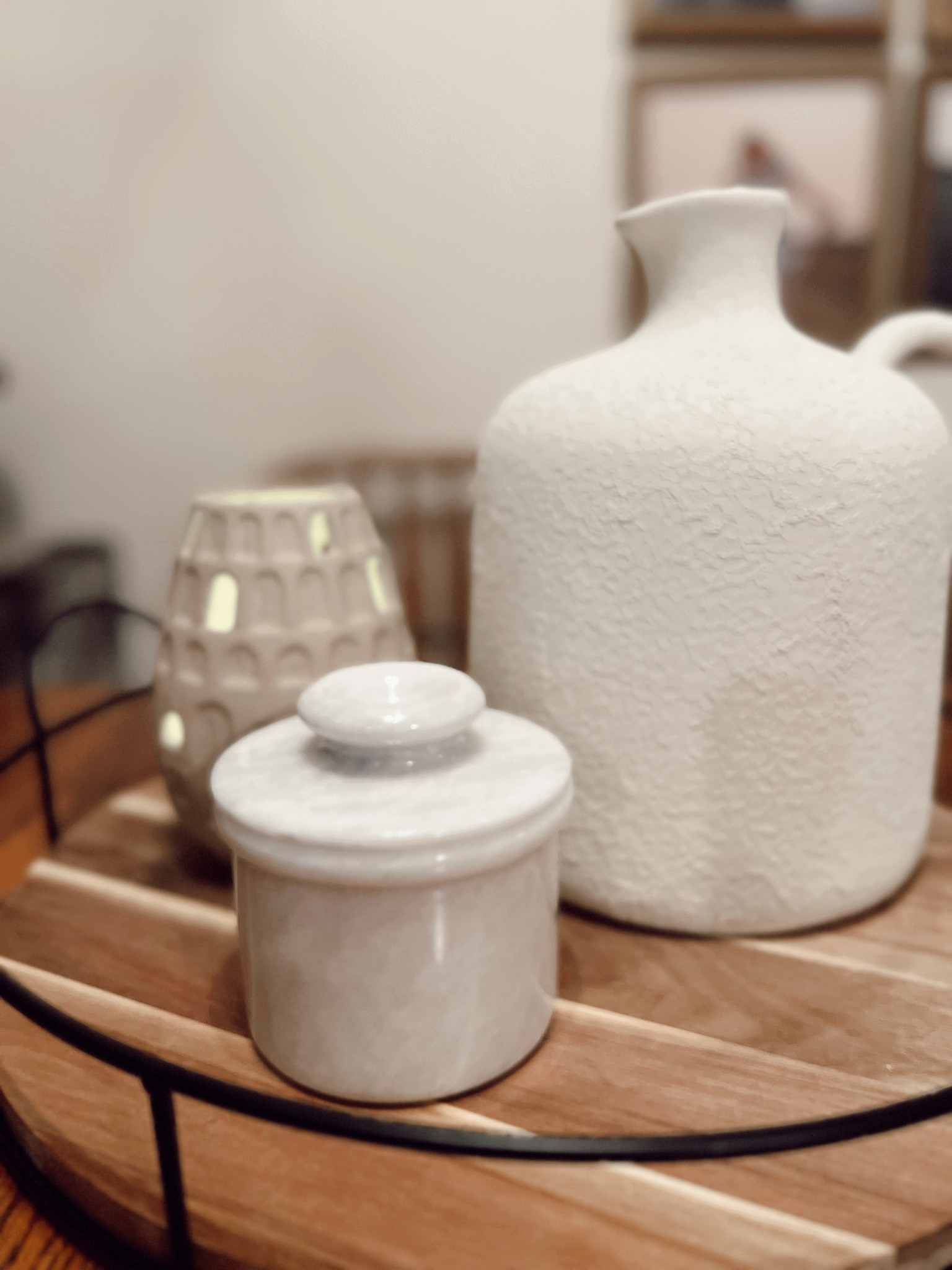 The cutest little marble butter bell. Kitchen decor. Kitchen table decor. Kitchen Table.

#LTKfindsunder50 #LTKhome #LTKMostLoved