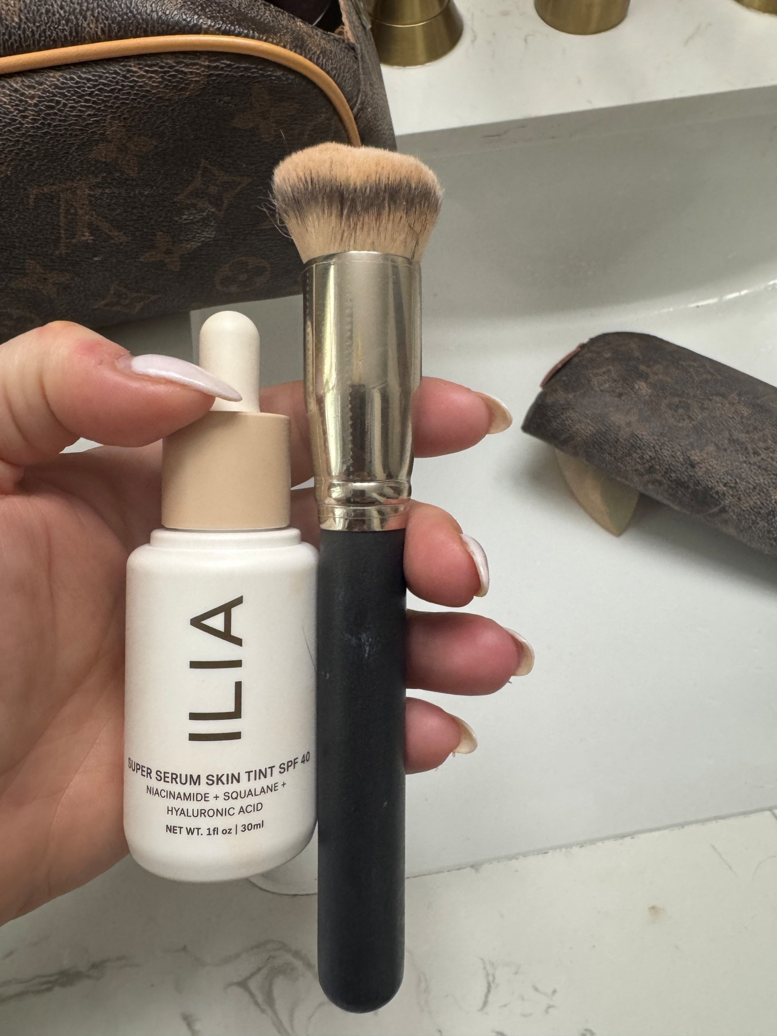 This is the foundation I find myself reaching for day in, day out.
It's a lightweight skin tint. Your skin will look like skin, not a mask.
It doesn't settle into pores or fine lines.
It has SPF 40 in it, currently on sale for 20% off.

Skin, skin care, beauty, makeup, cosmetics 

#LTKdayinmylife #LTKgrwm #LTKBeauty