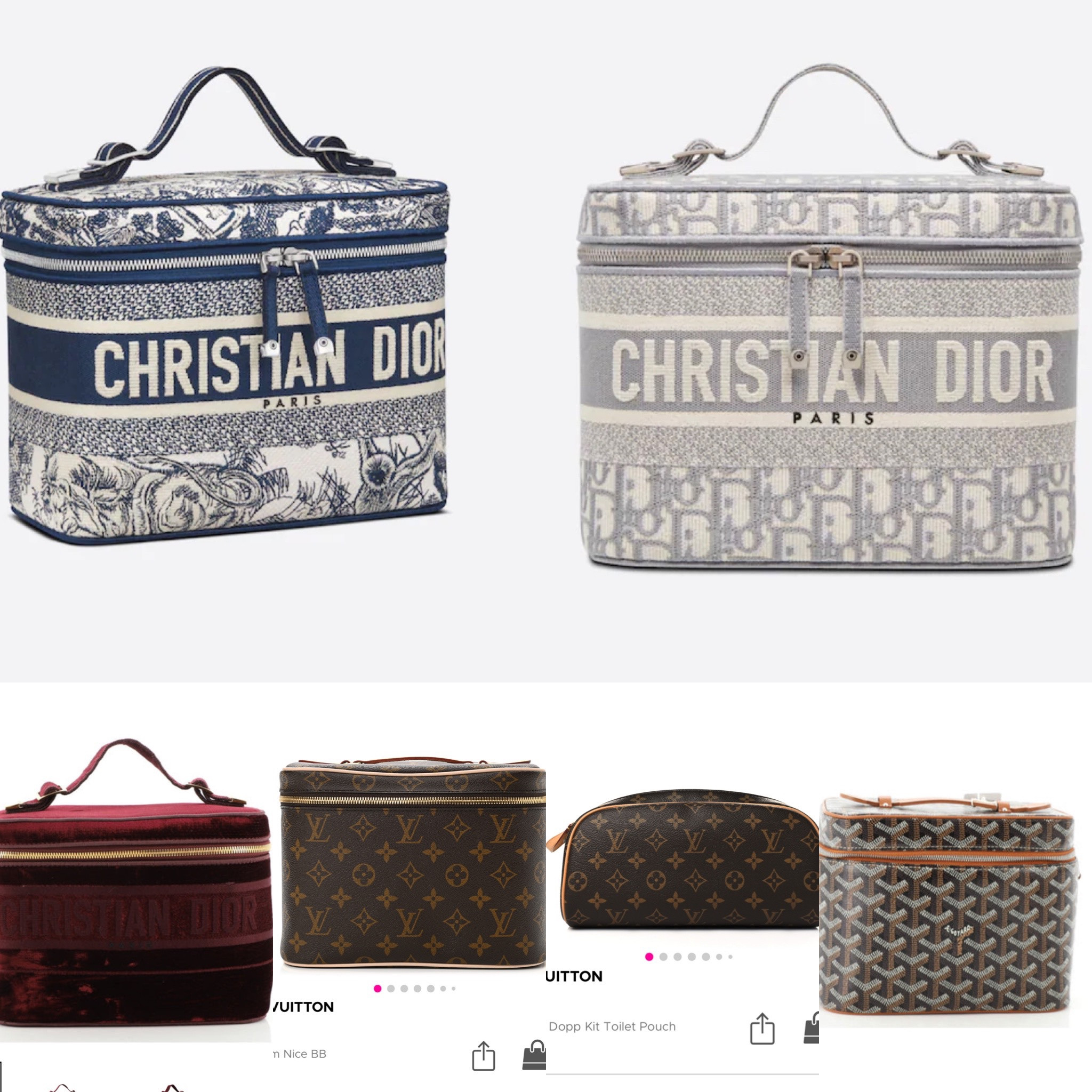 Vanity/Make up Bags 

#LTKFind #LTKitbag #LTKtravel