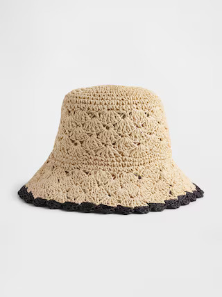 Straw Bucket Hat | Gap (US)
