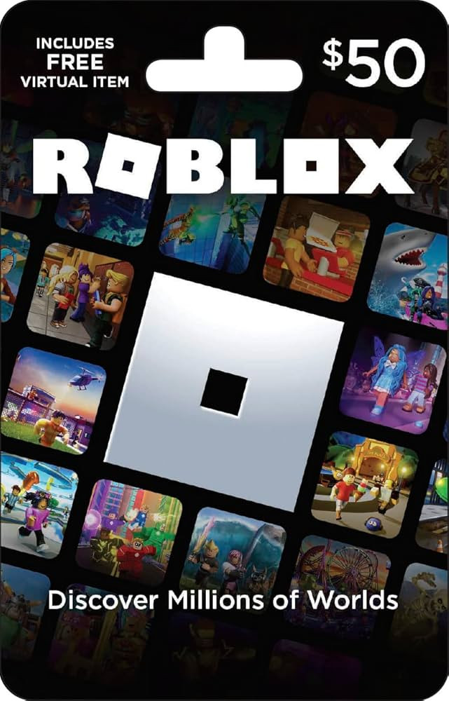 Roblox Physical Gift Card [Includes Free Virtual Item] [Redeem Worldwide] | Amazon (US)