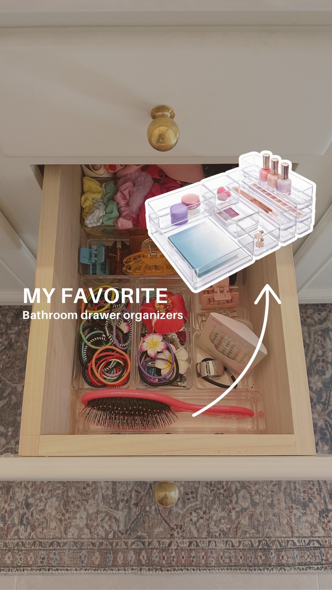 Drawer organizers for your bathroom or desk

Bathroom organization
Home organization

#LTKHome #LTKBeauty