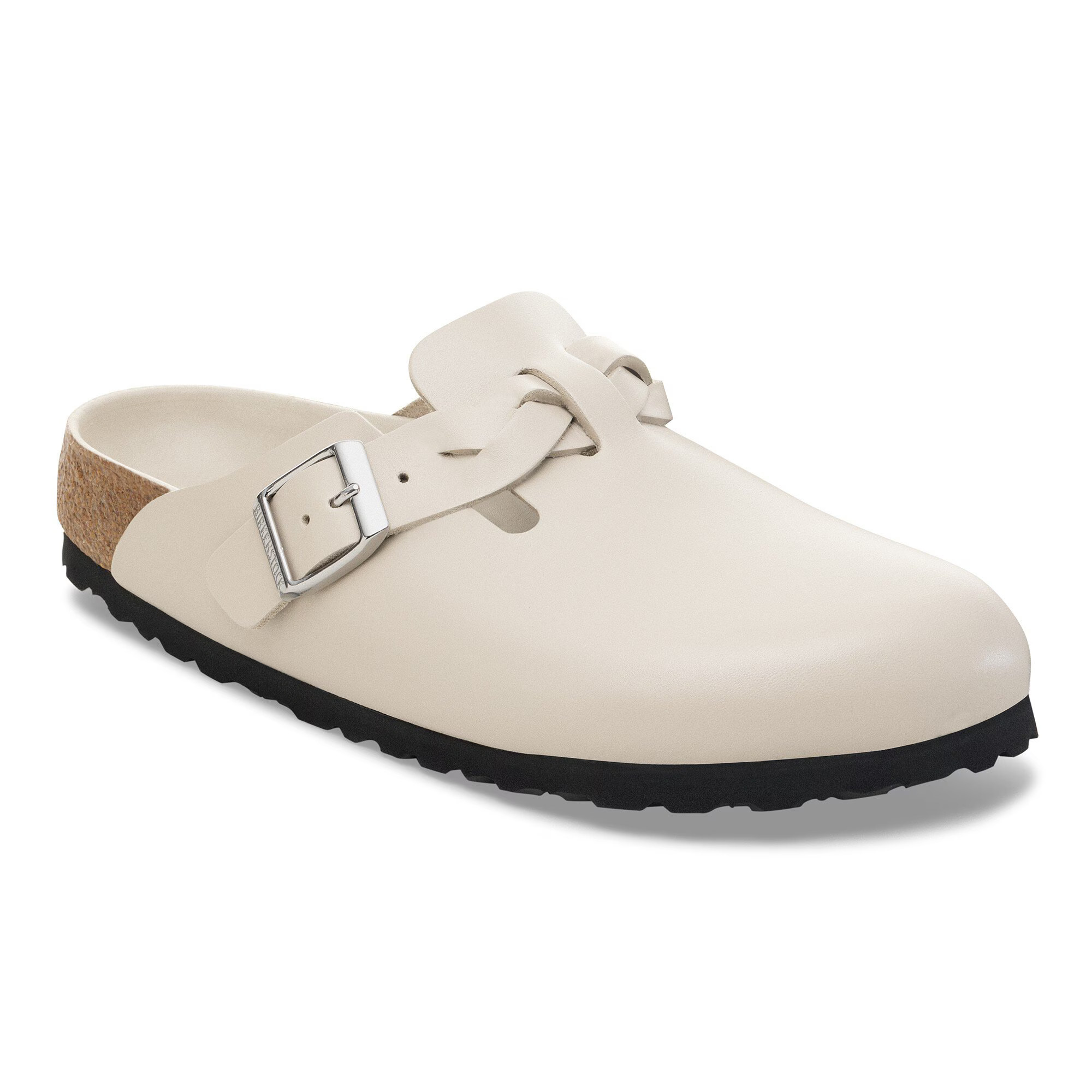 Boston Braided Leather New Dressy Oyster Clogs | Birkenstock USA