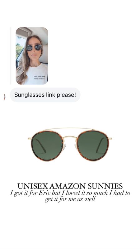 Very light and beautiful sunglasses, designer inspired. 

#LTKSeasonal #LTKStyleTip #LTKU